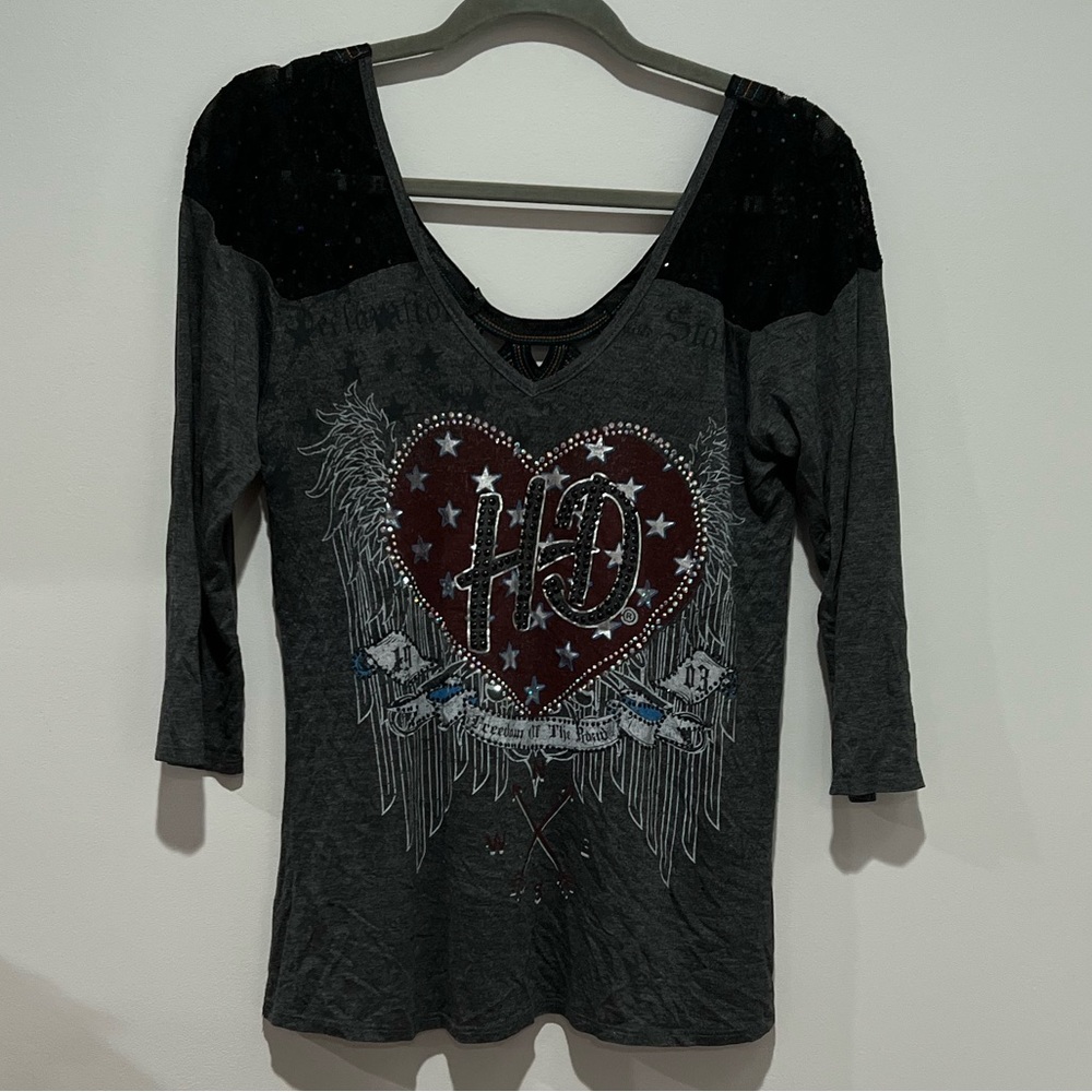 Harley-Davison womens top